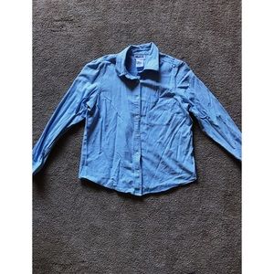 Baby Blue Button Up💙